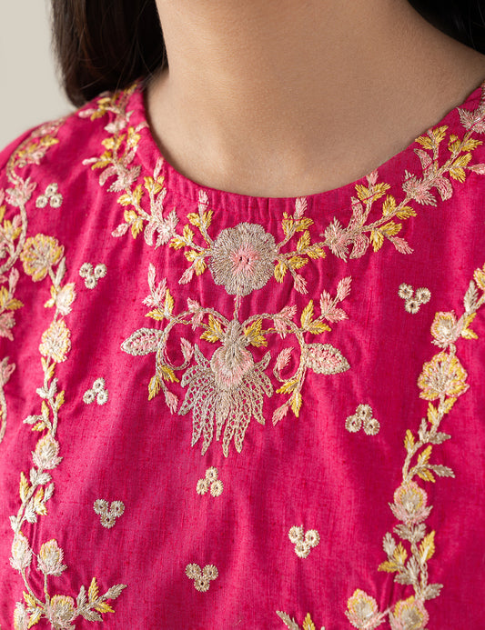 2 PIECE ETHNIC EMBROIDERED SUIT