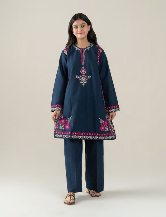 2 PIECE ETHNIC EMBROIDERED SUIT