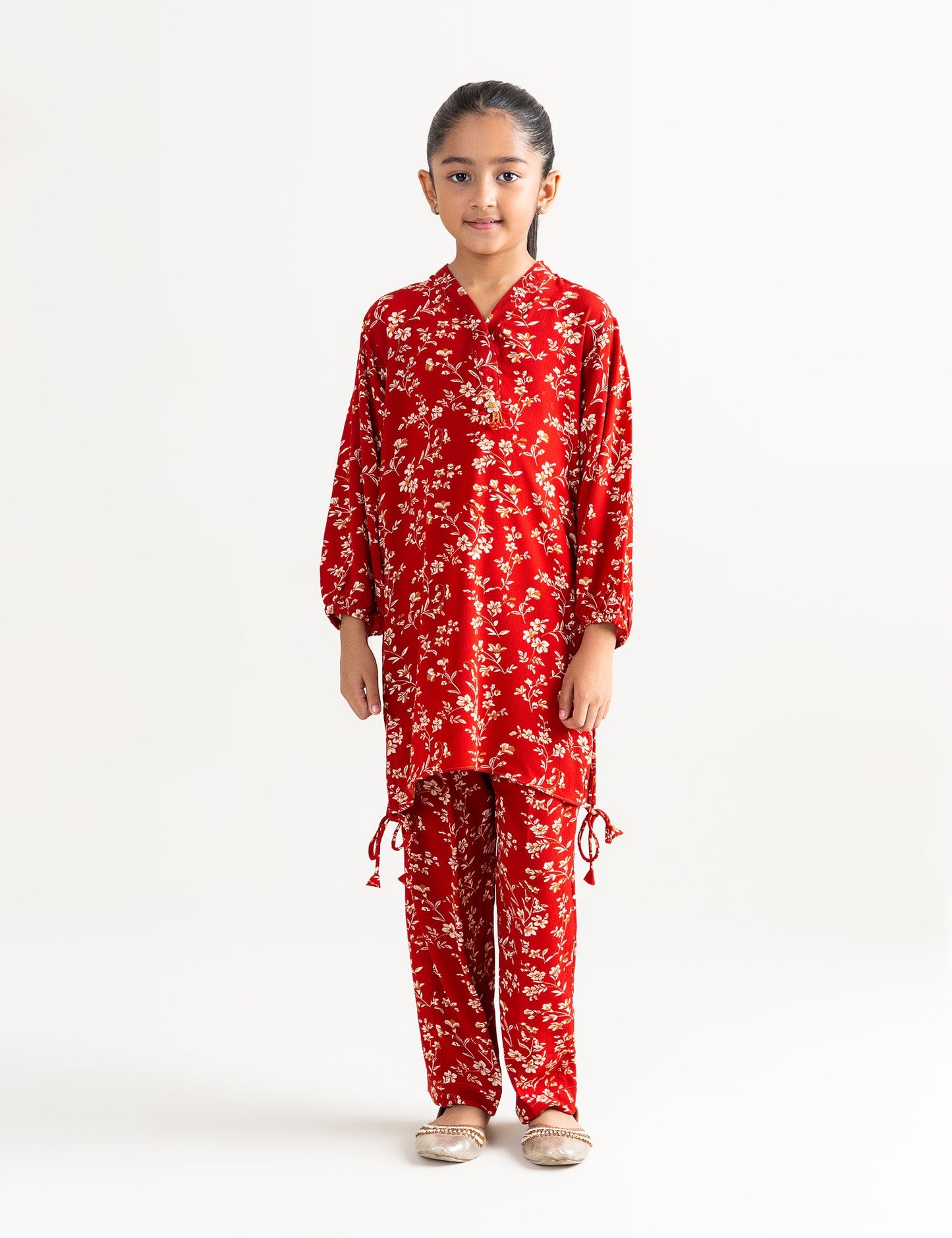2 PIECE GEORGETTE PRINTED SUIT