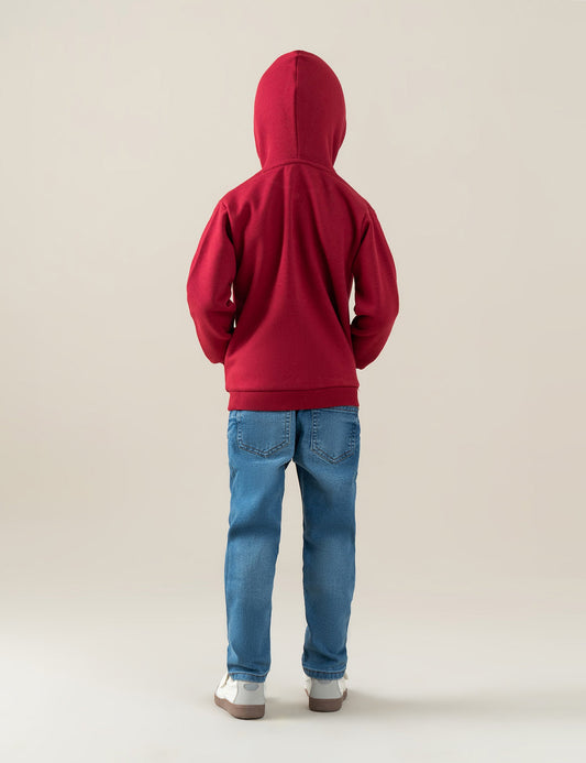 BASKETBALL GRAPHIC ZIP-UP HOODIE