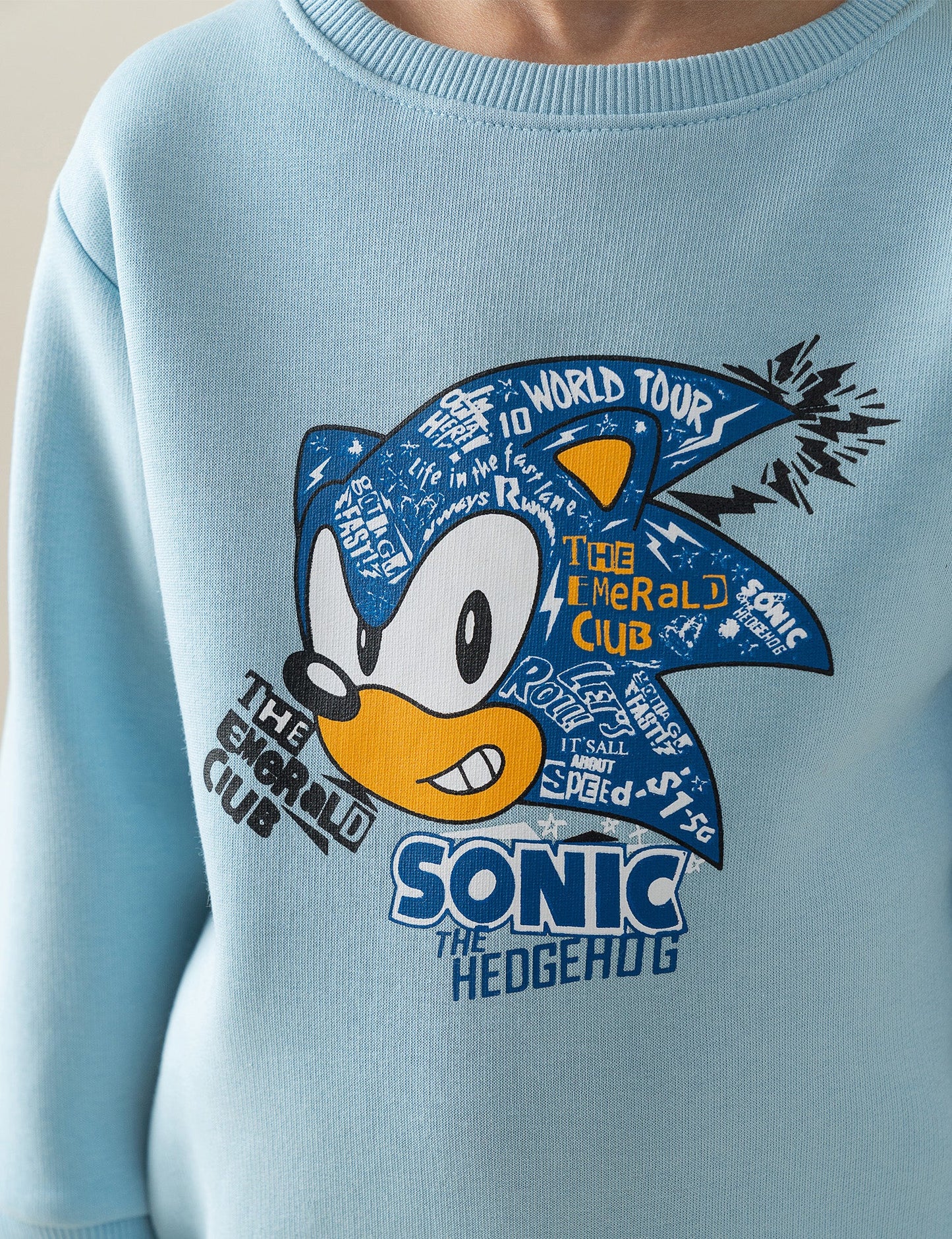 SONIC THE HEDGEHOG GRAPHIC SWEATSHIRT