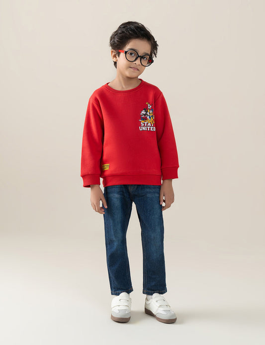 STAY UNITED PRINTED SWEATSHIRT