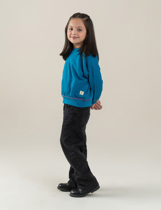 CREATIVE STORIES PRINTED SWEATSHIRT