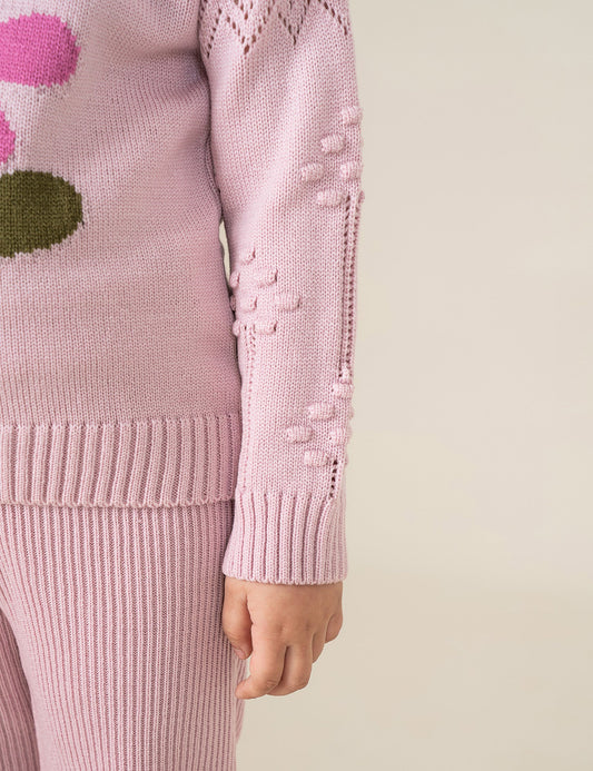 JACQUARD KNIT SWEATER