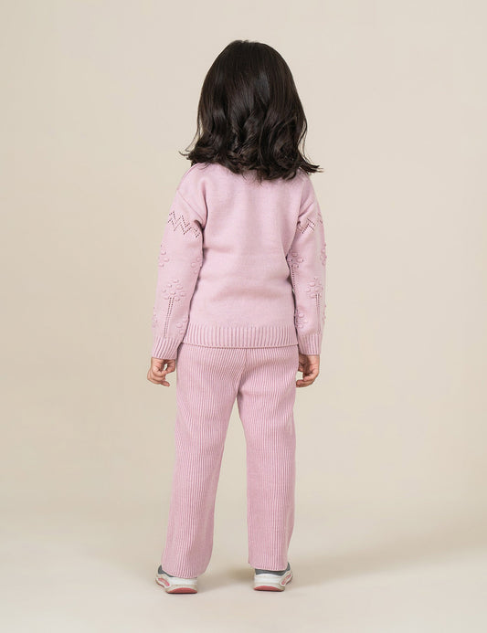 JACQUARD KNIT SWEATER