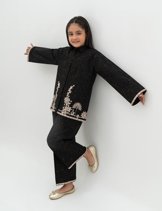 2 PIECE EMBROIDERED SUIT