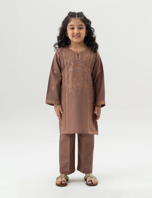 2 PIECE ETHNIC EMBROIDERED SUIT