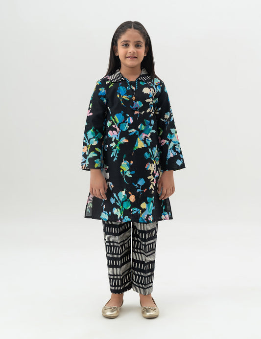 2 PIECE FLORAL PRINTED SUIT