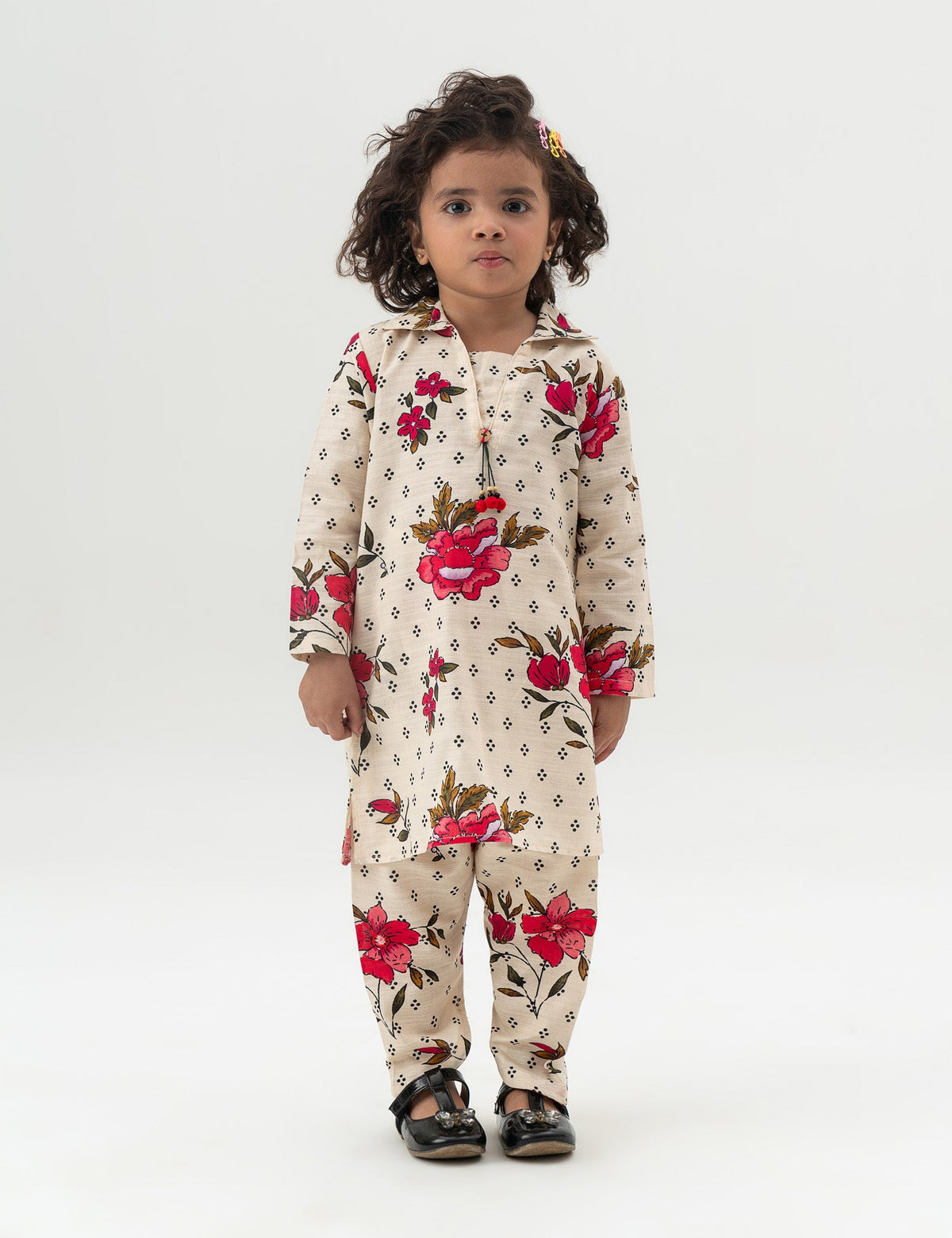 2 PIECE FLORAL PRINTED SUIT
