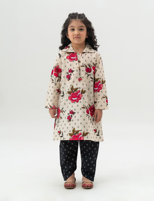 2 PIECE FLORAL PRINTED SUIT