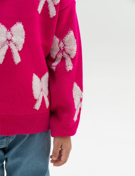 JACQUARD KNIT SWEATER
