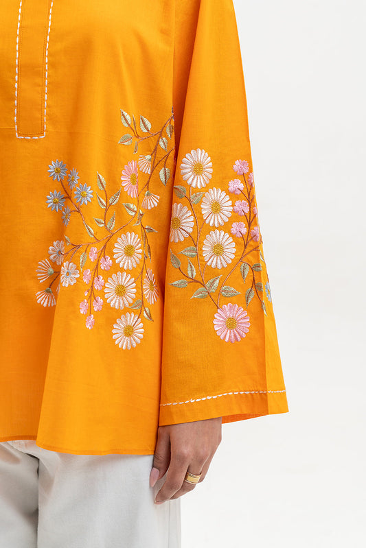 EMBROIDERED LAWN TOP (PRET)