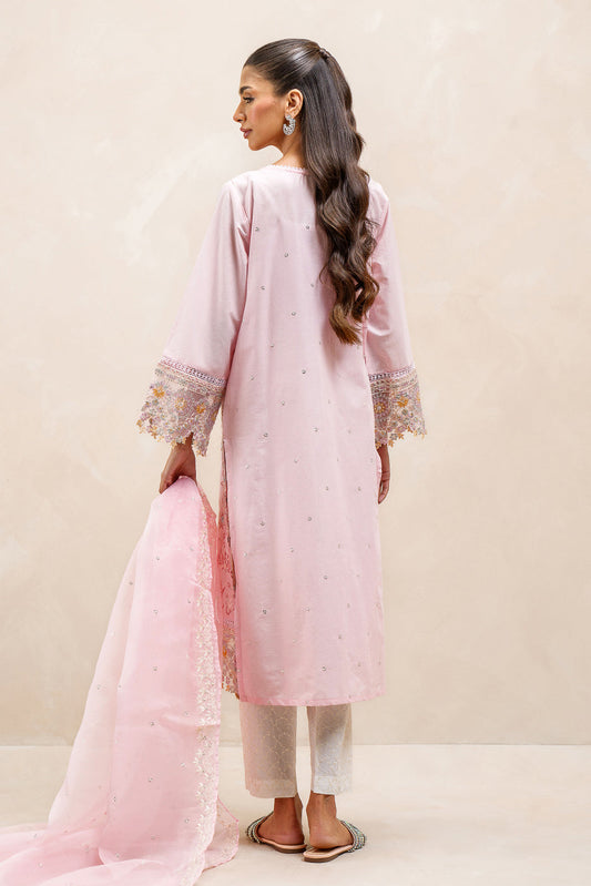 2 PIECE EMBROIDERED LAWN SUIT (LUXURY-PRET)