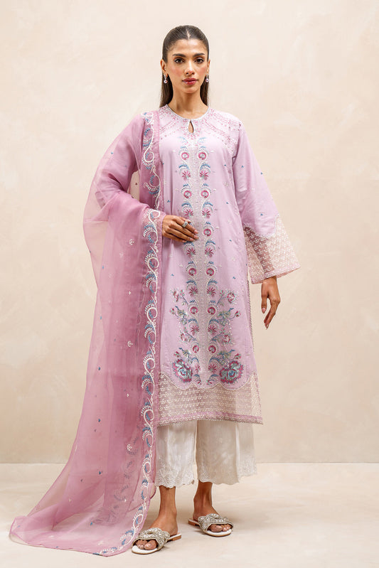 2 PIECE EMBROIDERED LAWN SUIT (LUXURY-PRET)