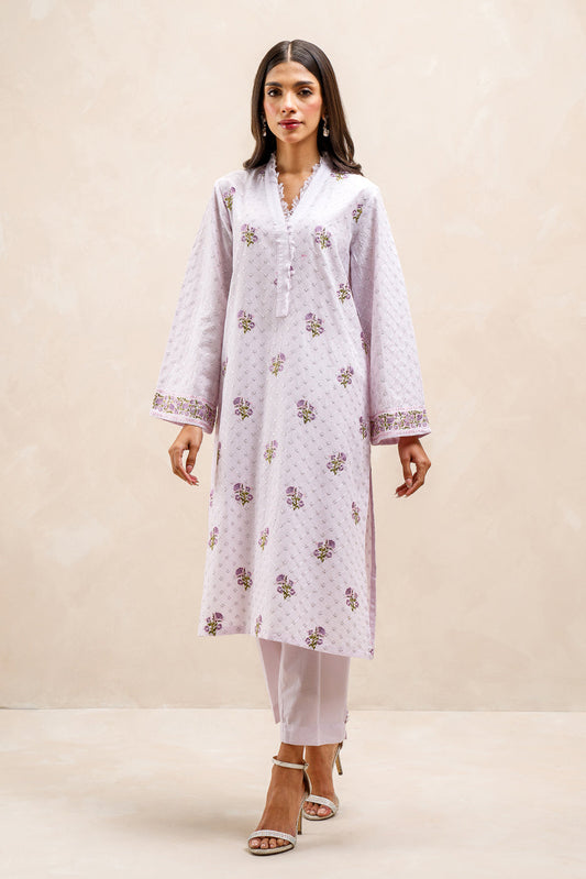 2 PIECE EMBROIDERED LAWN SUIT (LUXURY-PRET)