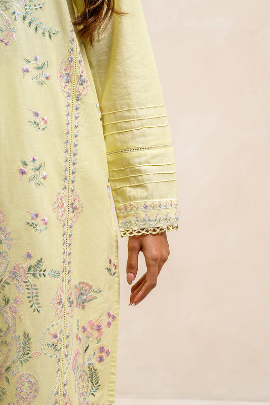 2 PIECE EMBROIDERED LAWN SUIT (LUXURY-PRET)