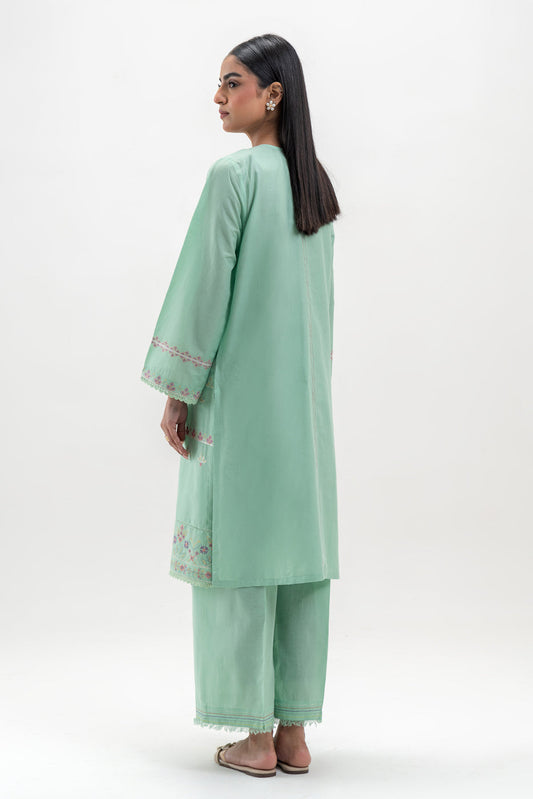 2 PIECE EMBROIDERED LAWN SUIT (PRET)