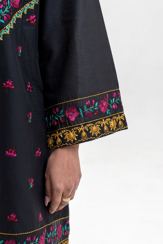 2 PIECE EMBROIDERED LAWN SUIT (PRET)