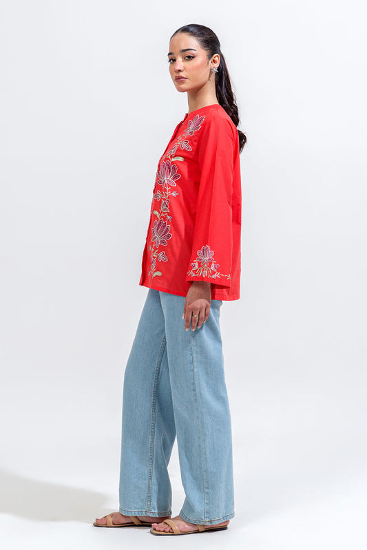 EMBROIDERED LAWN TOP (PRET)