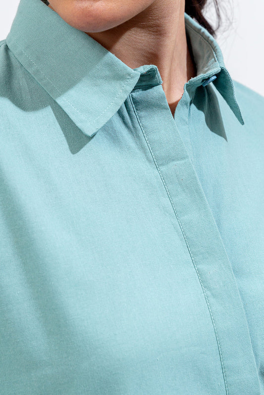 BUTTON-THROUGH SHIRT