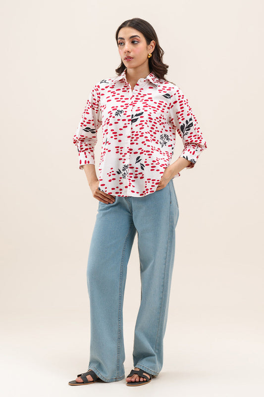 BUTTON-THROUGH SHIRT