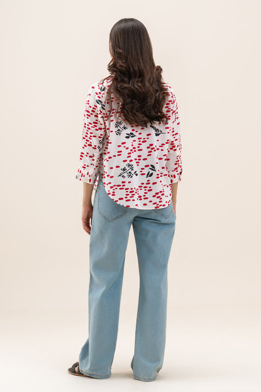 BUTTON-THROUGH SHIRT