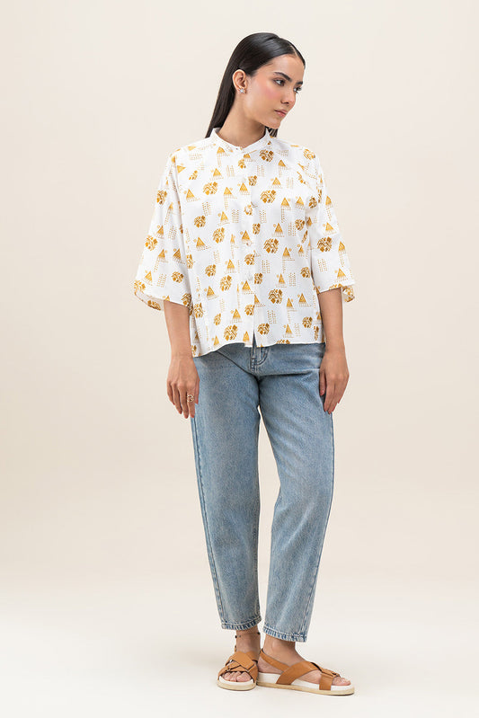 PRINTED BLOUSE