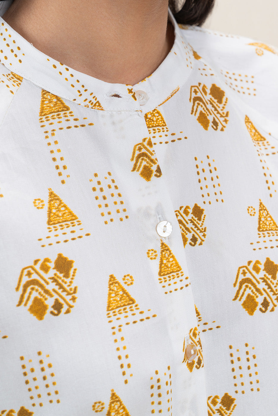 PRINTED BLOUSE
