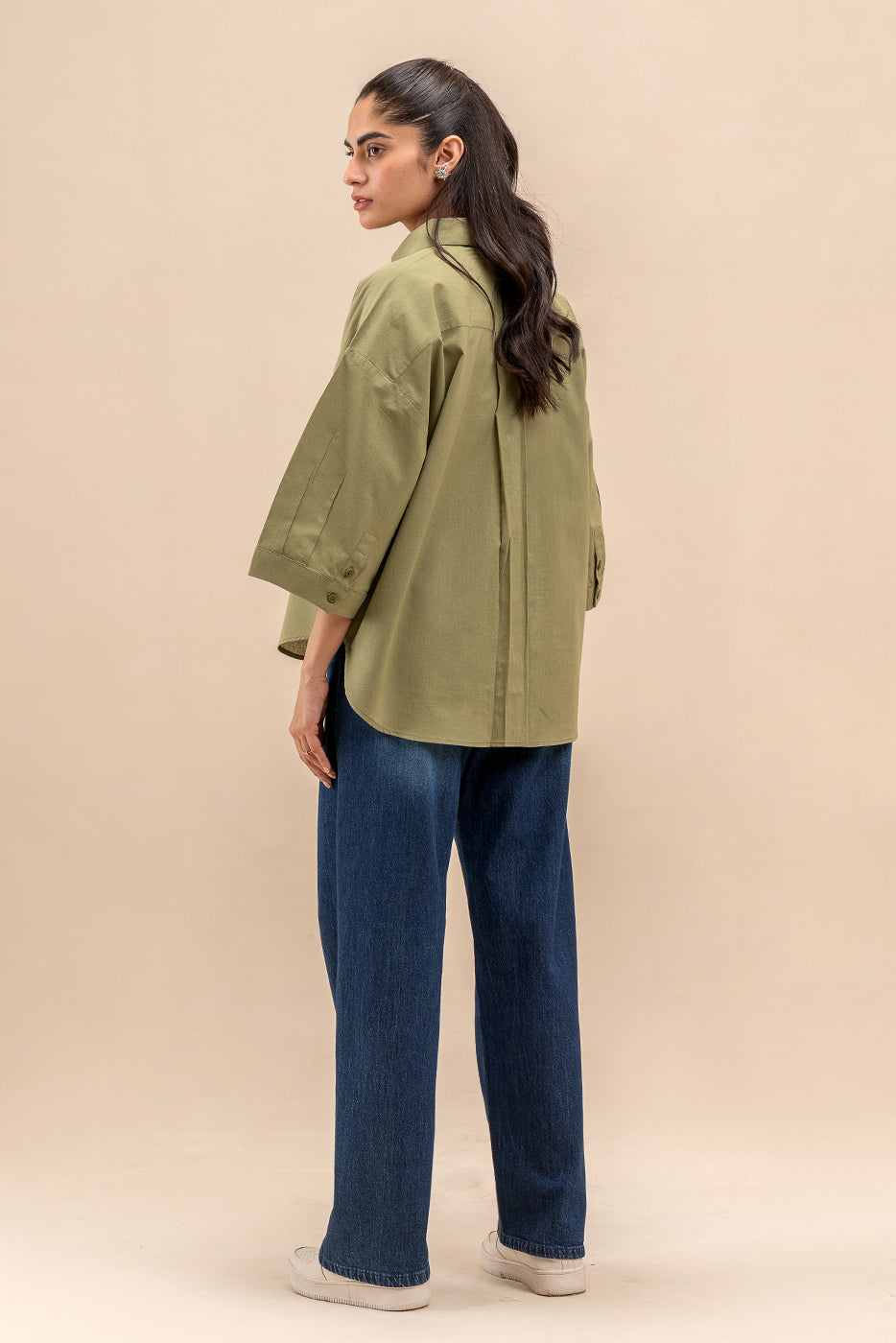 BUTTON-THROGH SHIRT