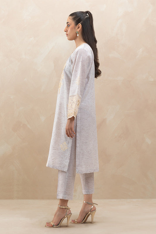 2 PIECE EMBROIDERED MULTI NEPS SUIT (LUXURY-PRET)