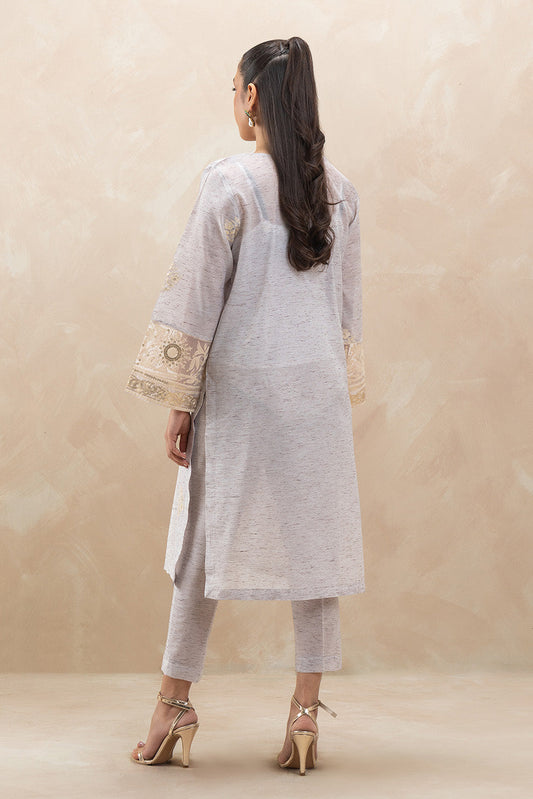 2 PIECE EMBROIDERED MULTI NEPS SUIT (LUXURY-PRET)