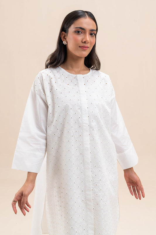 2 PIECE EMBROIDERED LAWN SUIT (PRET)