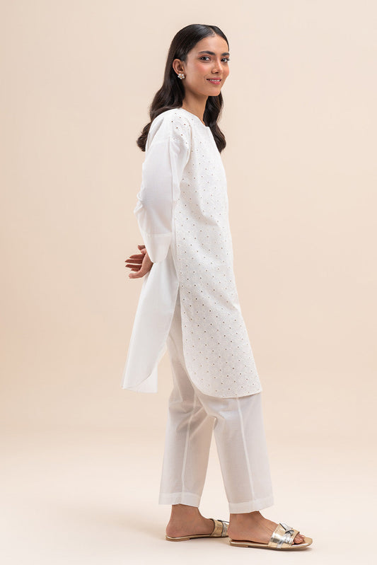 2 PIECE EMBROIDERED LAWN SUIT (PRET)