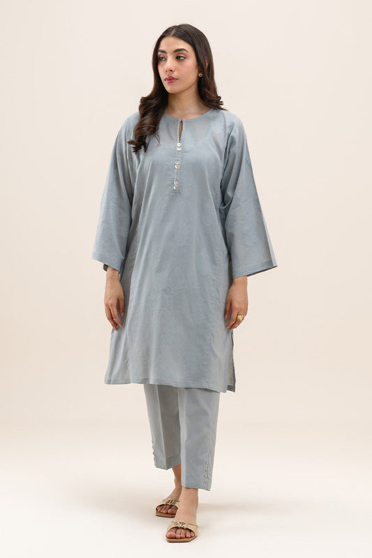 2 PIECE BASIC BROCIA SUIT (PRET)
