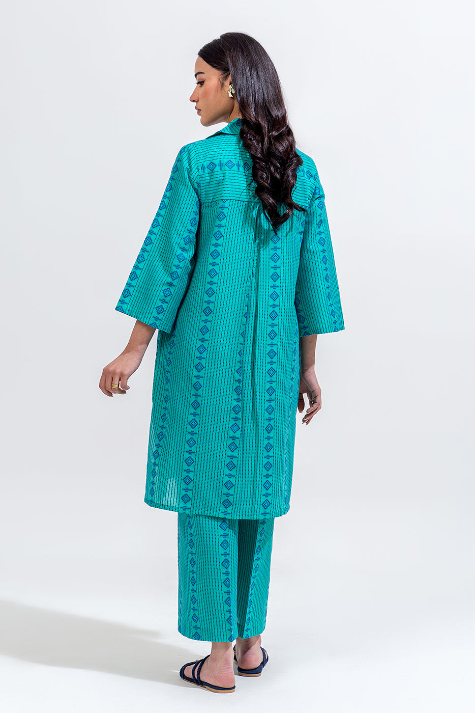 2 PIECE BASIC JACQUARD SUIT (PRET)