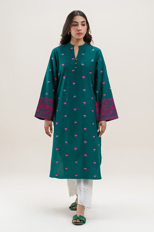 EMBROIDERED MULTI NEPS SHIRT (PRET)