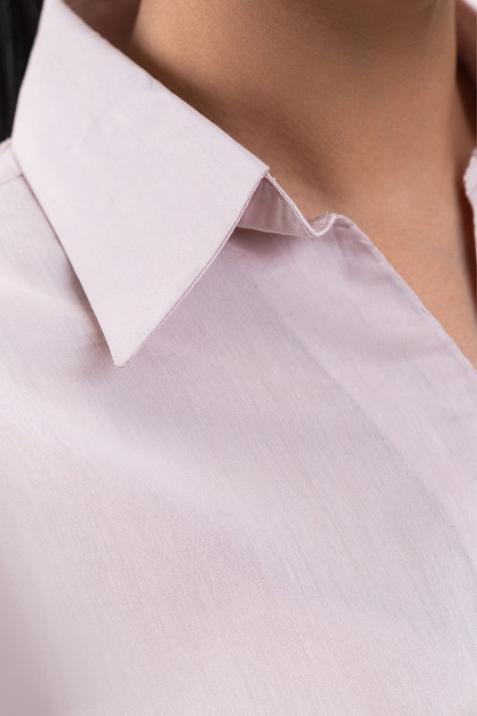 SOLID COLLAR SHIRT