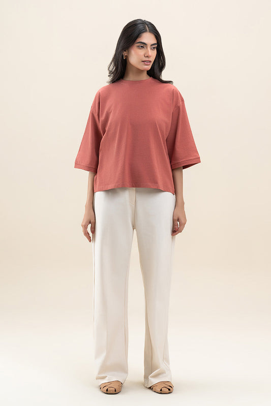 RIB CUFF T-SHIRT