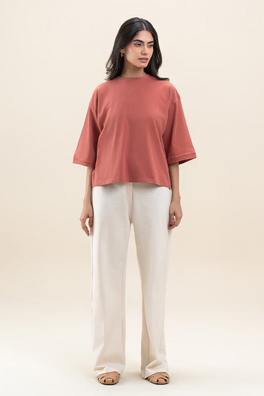 RIB CUFF T-SHIRT