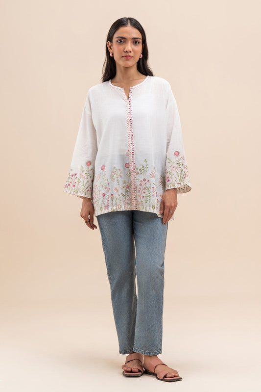 EMBROIDERED LAWN TOP (PRET)