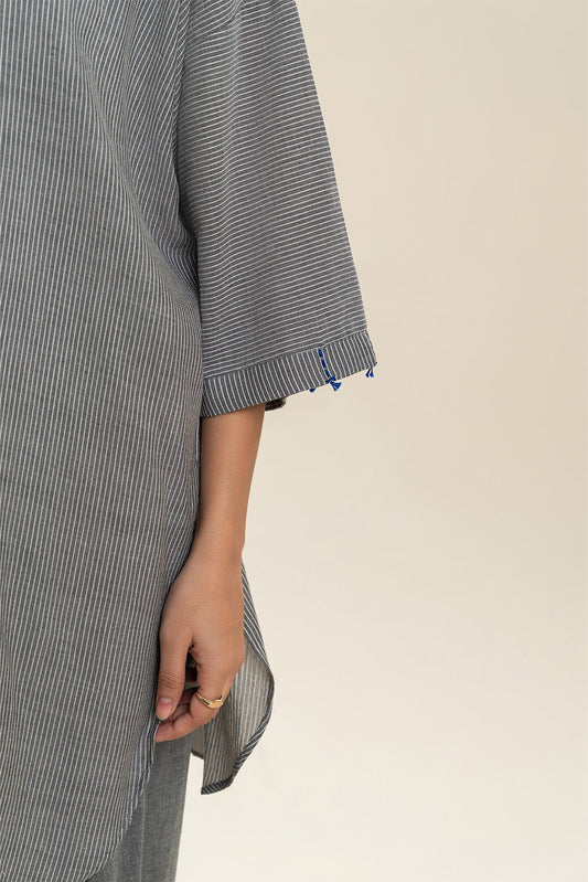 2 PIECE EMBROIDERED Dobby SUIT (PRET)