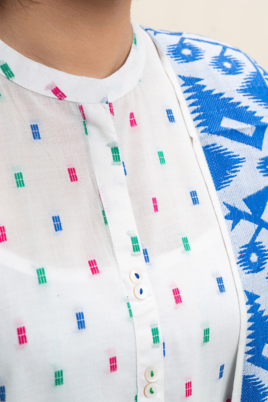 2 PIECE EMBROIDERED JACQUARD SUIT (PRET)