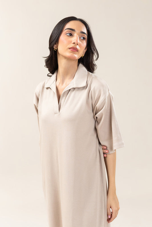SOLID INTERLOCK DRESS (WESTERN)