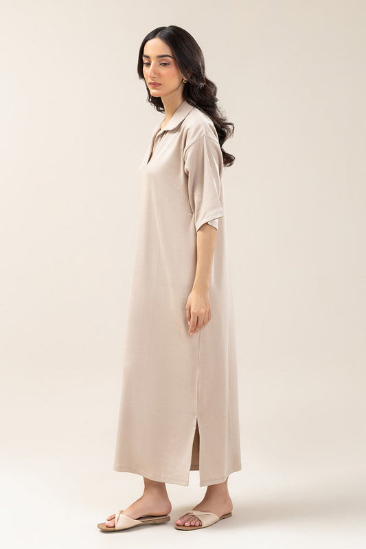 SOLID INTERLOCK DRESS (WESTERN)