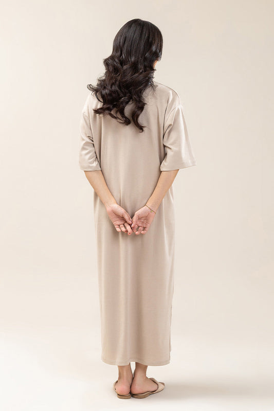 SOLID INTERLOCK DRESS (WESTERN)