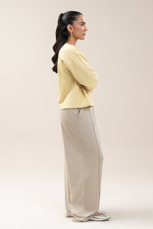 RIB CUFF T-SHIRT