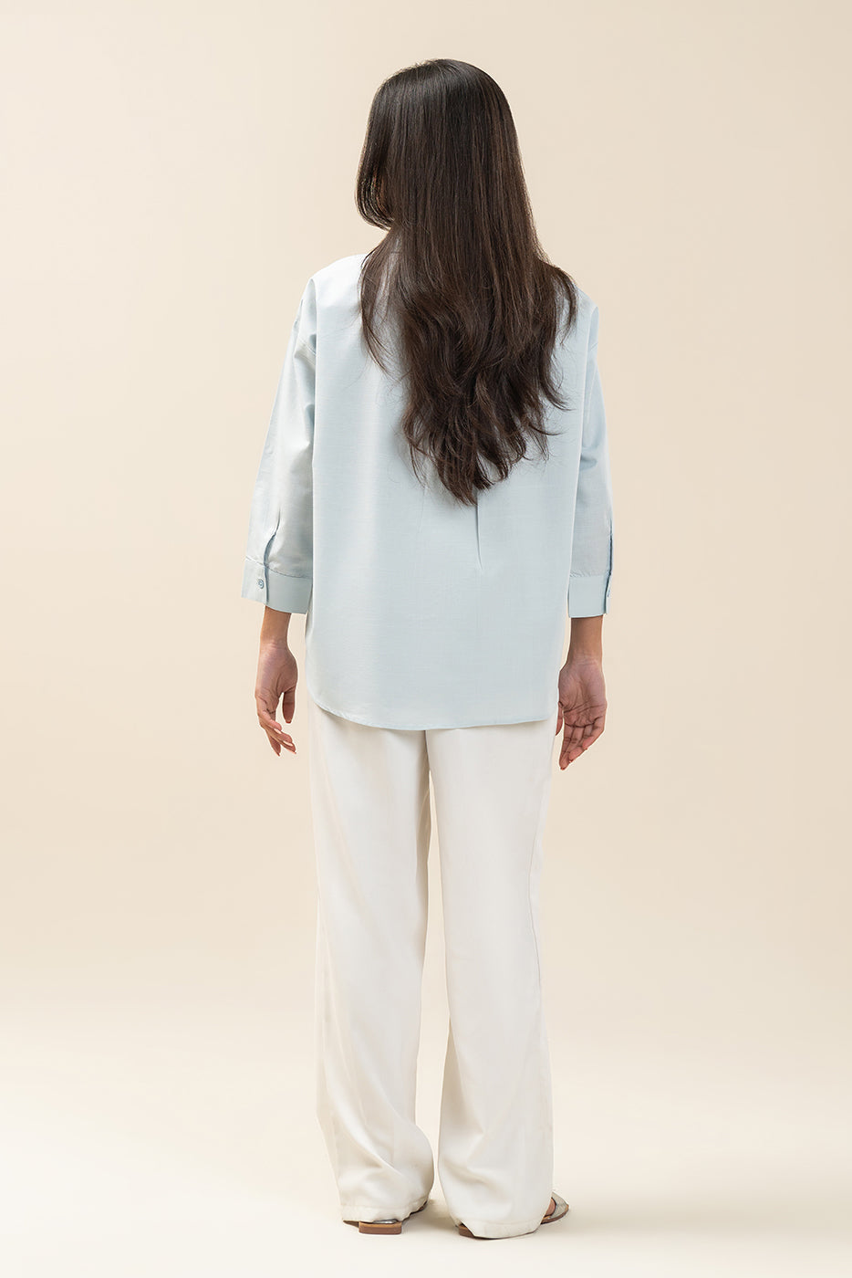 BASIC DYED VISCOSE TOP (WESTERN)