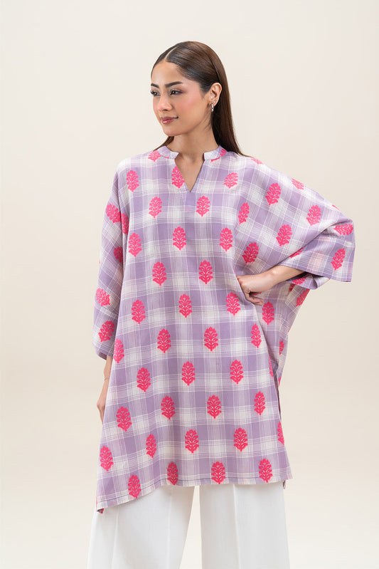 BASIC CHECK JACQUARD SHIRT (PRET)