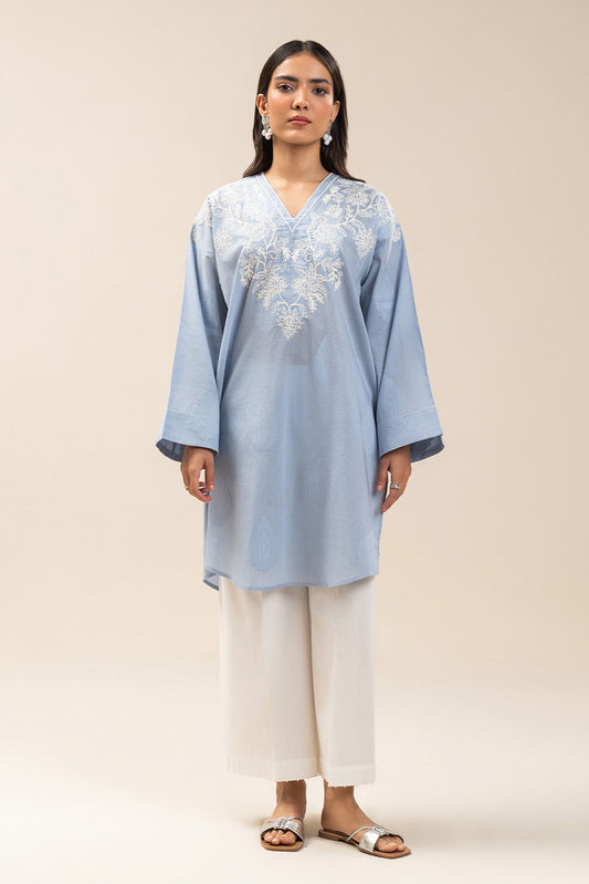 EMBROIDERED BROCHIA SHIRT (PRET)