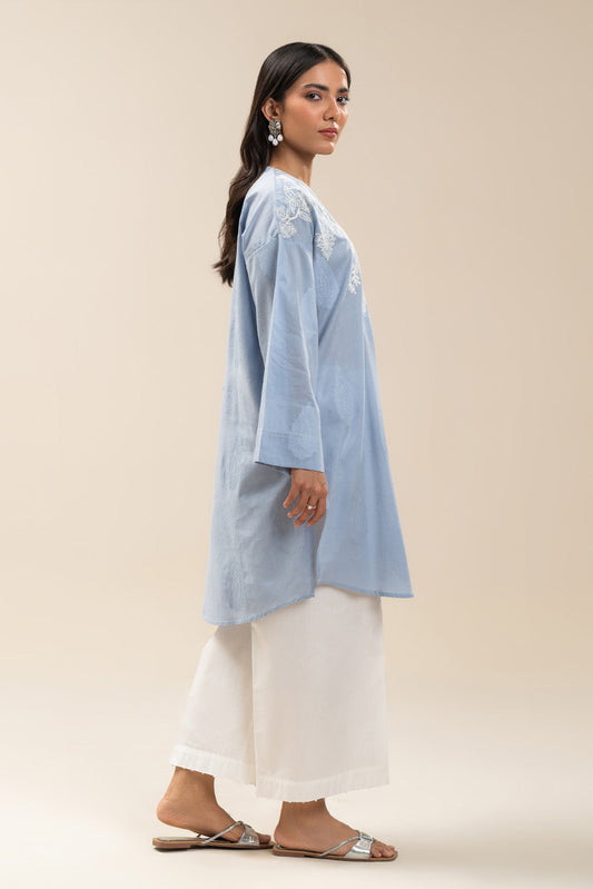 EMBROIDERED BROCHIA SHIRT (PRET)